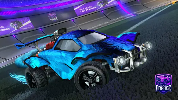 A Rocket League car design from CXCXNUT