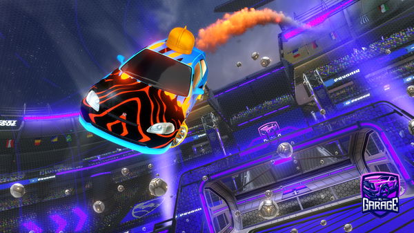 A Rocket League car design from Hg11