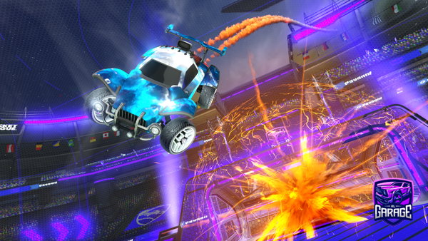 A Rocket League car design from Lorentor290