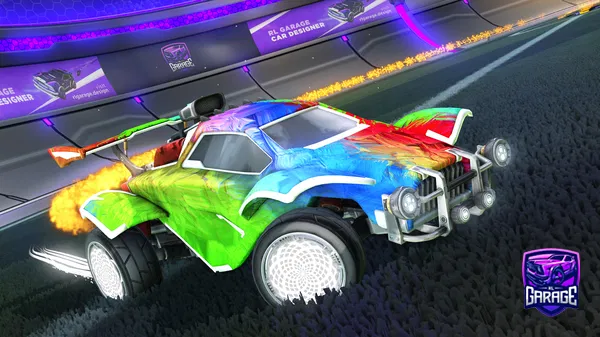 A Rocket League car design from explodingfirefox