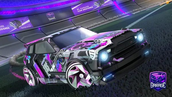 A Rocket League car design from Marvin88420