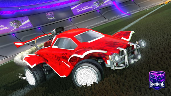 A Rocket League car design from Beanzo57