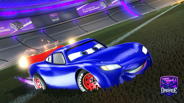 A Rocket League car design from THIALEREX777
