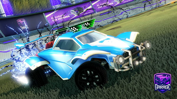 A Rocket League car design from Sochuri