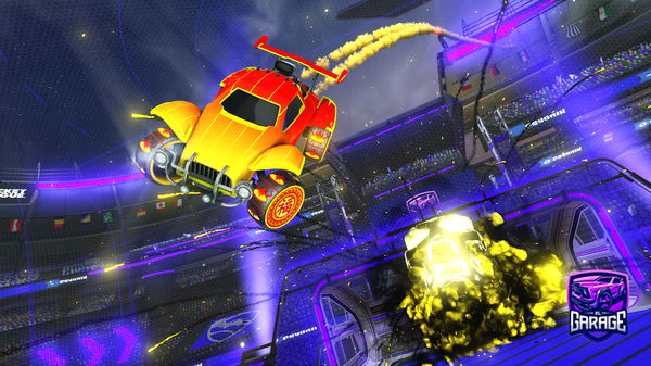 A Rocket League car design from calanto8