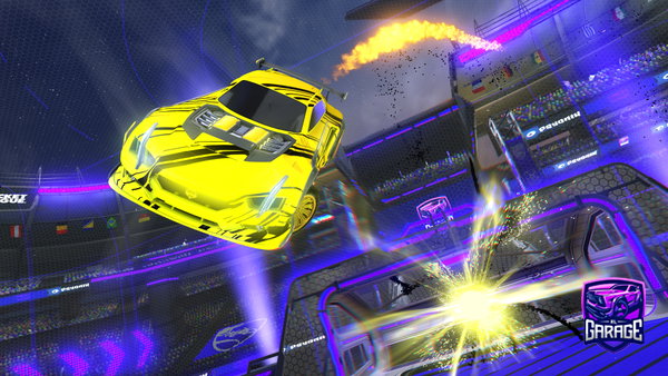 A Rocket League car design from Ironcool09