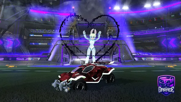 A Rocket League car design from SkyIsSus