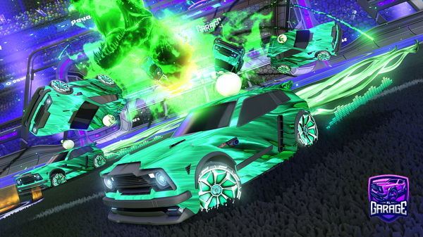 A Rocket League car design from Midni