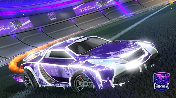 A Rocket League car design from M4GMaR