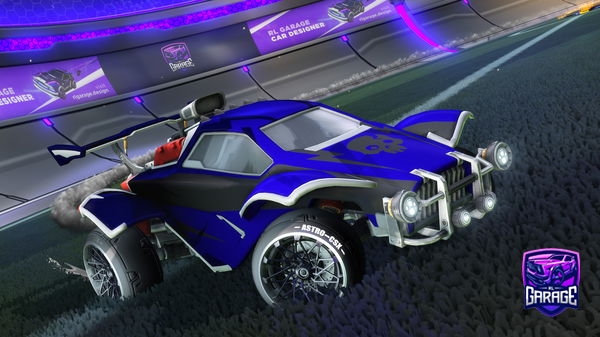 A Rocket League car design from xconrr