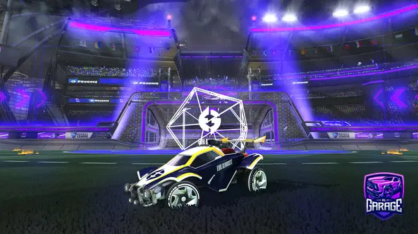 A Rocket League car design from NavidGamer087