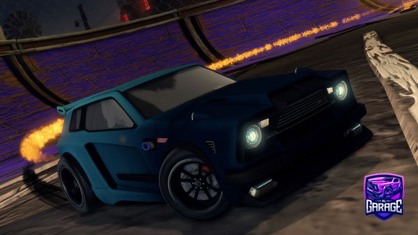 A Rocket League car design from DE97JZA80