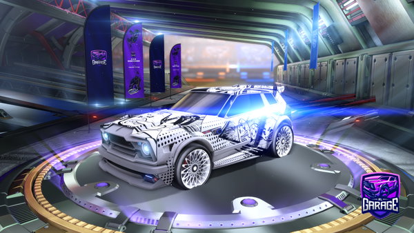 A Rocket League car design from Relegence