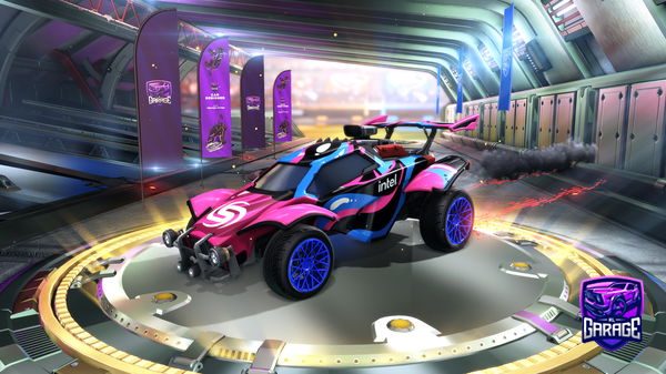 A Rocket League car design from adriandrs17