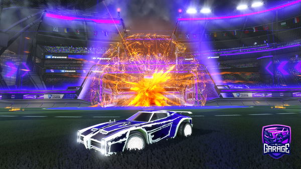 A Rocket League car design from Nxkxy