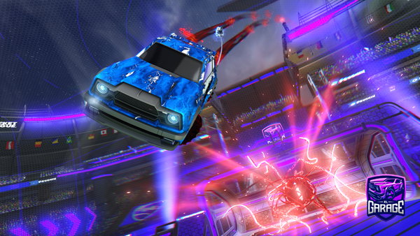 A Rocket League car design from Sniperactive