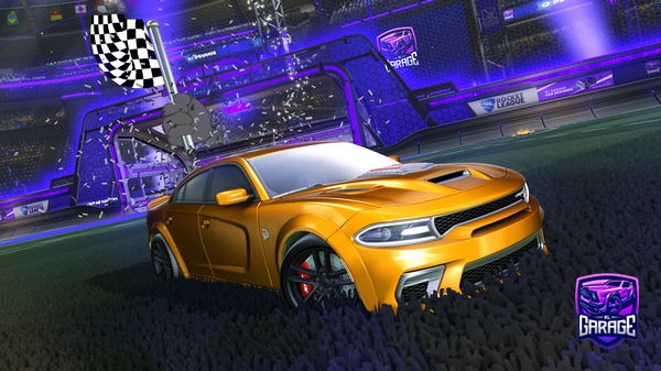 A Rocket League car design from PwrRJSB