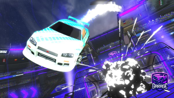 A Rocket League car design from IAMMIEL