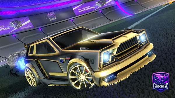 A Rocket League car design from GlacialxInferno