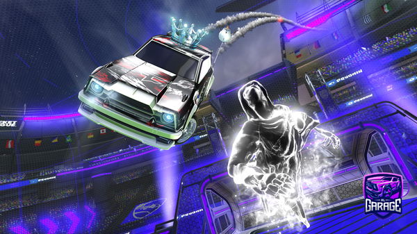 A Rocket League car design from federck