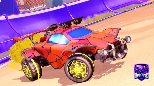 A Rocket League car design from good4moneyII