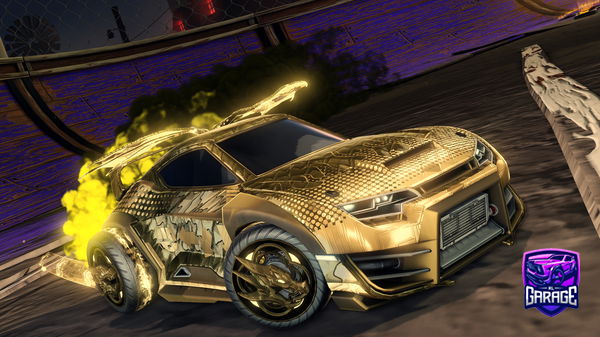 A Rocket League car design from Shooteo2313