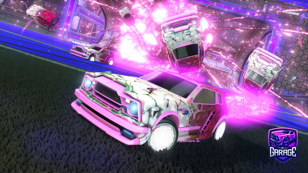 A Rocket League car design from yaaasdaddy