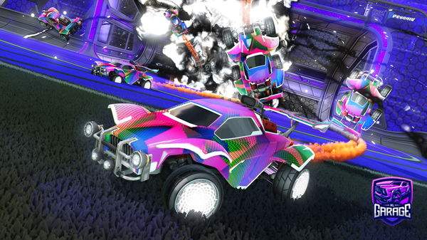 A Rocket League car design from FIREone62