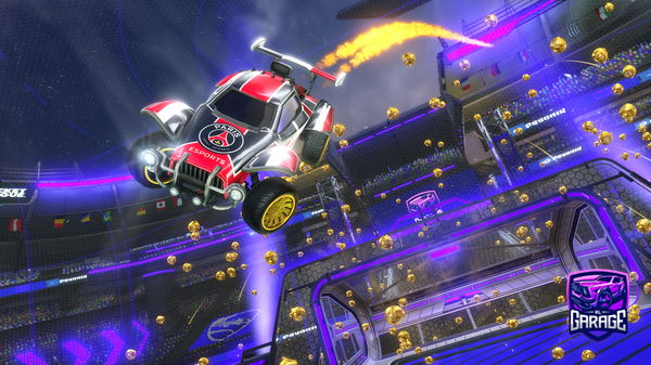 A Rocket League car design from poldenche