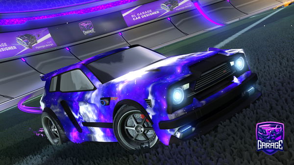 A Rocket League car design from king_leo180