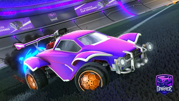 A Rocket League car design from duckieiscool