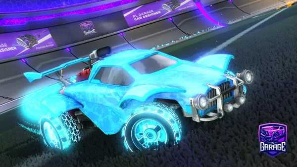 A Rocket League car design from XxDudov123xX