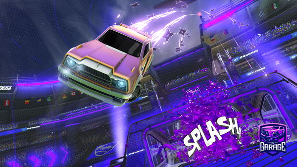 A Rocket League car design from RedKnight_