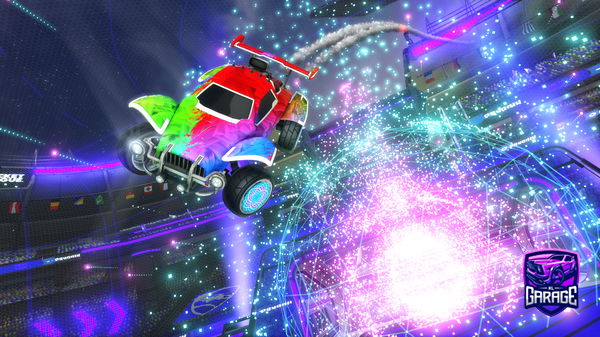 A Rocket League car design from TTVAsherLB1011