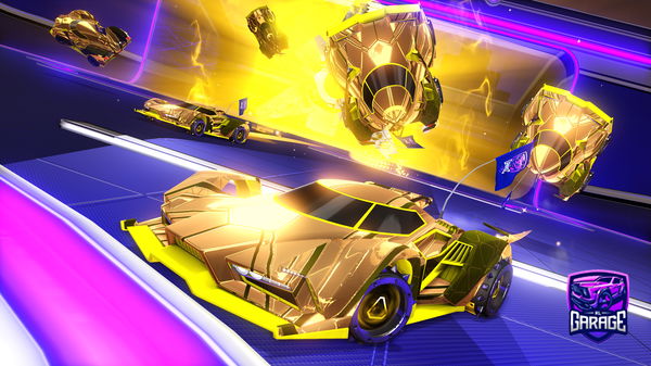 A Rocket League car design from LsmileK