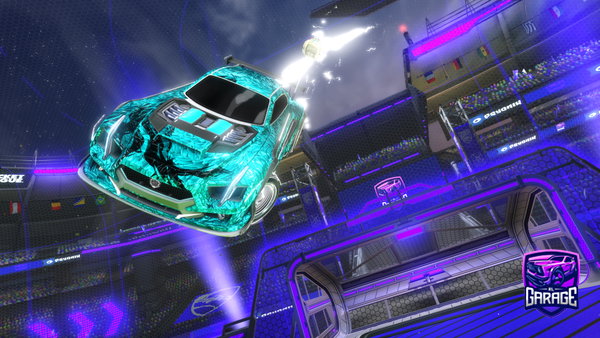 A Rocket League car design from Knightowl43