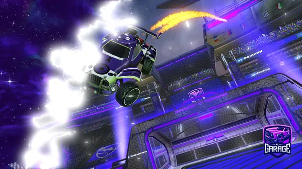 A Rocket League car design from Wesok