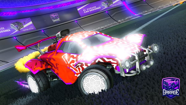 A Rocket League car design from BruthaNature