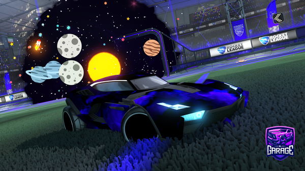 A Rocket League car design from ZeChonkyFox