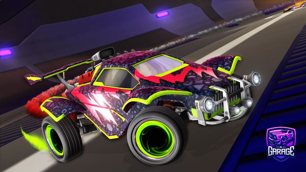 A Rocket League car design from Beaco9