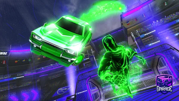 A Rocket League car design from Corner_dk