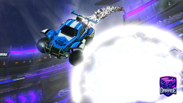 A Rocket League car design from Dawgas