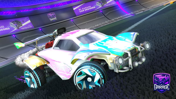 A Rocket League car design from Kekeluipa