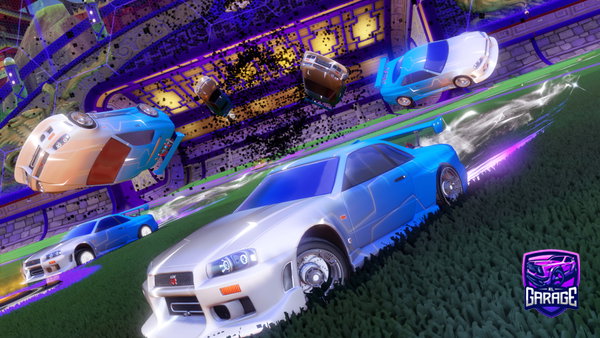 A Rocket League car design from Ilqfy