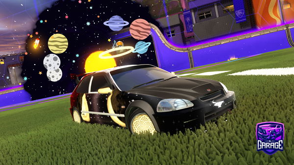 A Rocket League car design from EvanVZ