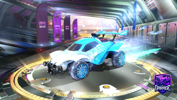 A Rocket League car design from FaiR_elmir