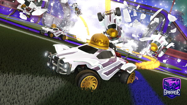 A Rocket League car design from Rezzzzzz1