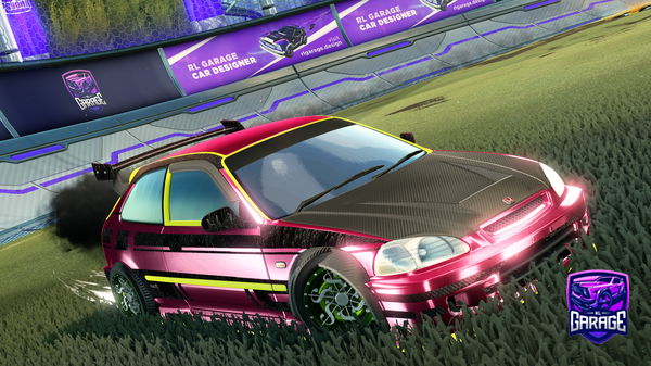 A Rocket League car design from Cocavidania