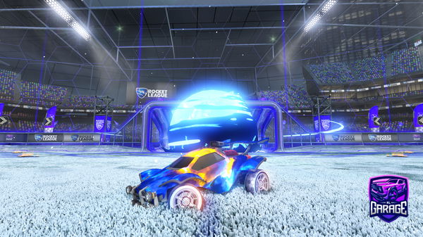 A Rocket League car design from Dailypaper