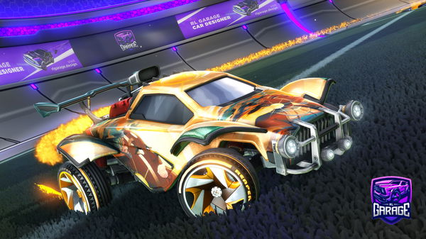 A Rocket League car design from AndelLukas12